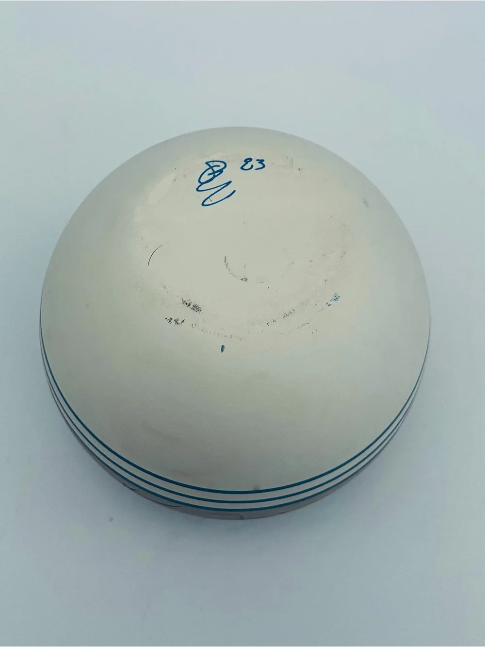 Vintage New West Pottery Hand-painted Lidded Jar Southwestern Desert Sunset 6”